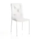 Scaun Tapitat Lucia White 4640 Tomasucci Italia 