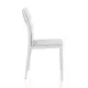 Scaun Tapitat Lucia White 4640 Tomasucci Italia 
