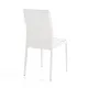 Scaun Tapitat Lucia White 4640 Tomasucci Italia 