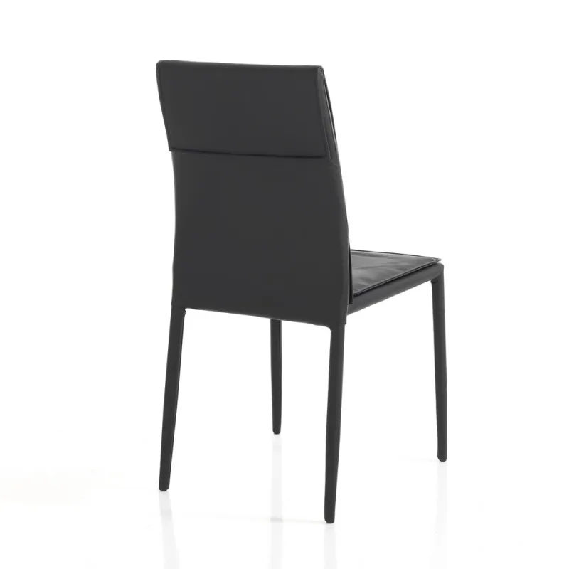 Scaun Tapitat Lucia Black 4641 Tomasucci Italia 