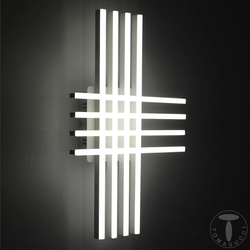 Plafoniera Cross White 4660 Tomasucci Italia 