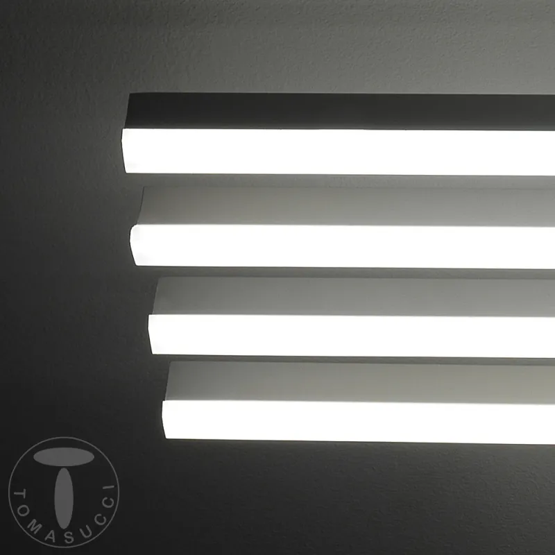 Plafoniera Cross White 4660 Tomasucci Italia 