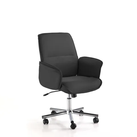 Scaun Birou Cony Black 4668 Tomasucci Italia 