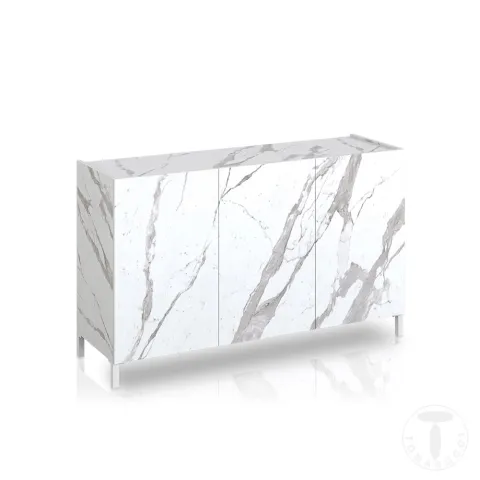 Bufet Din Panouri Ecologice Eddy White Marble 4682 Tomasucci Italia 