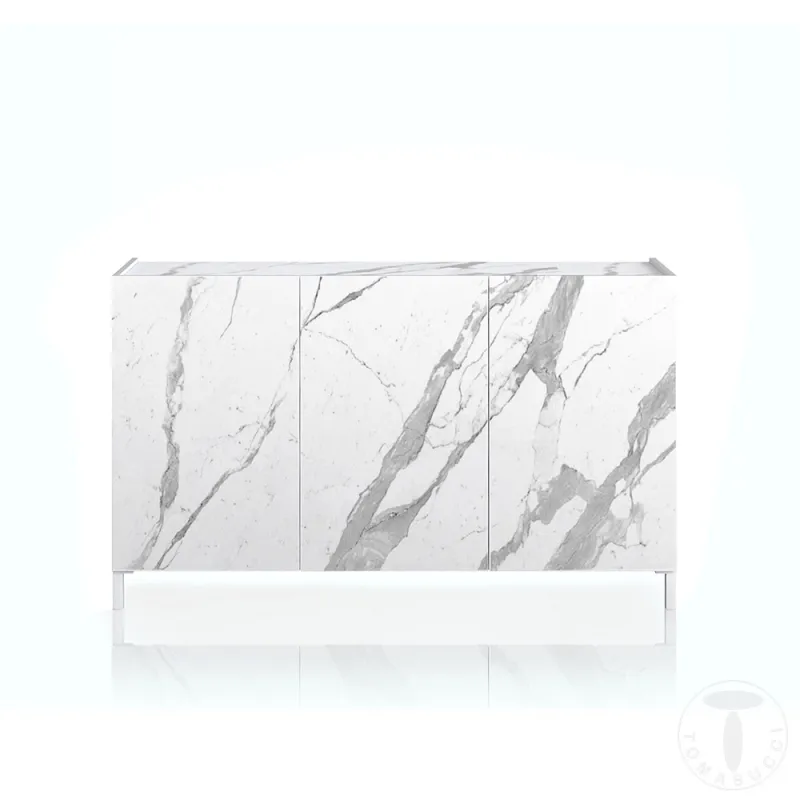 Bufet Din Panouri Ecologice Eddy White Marble 4682 Tomasucci Italia 
