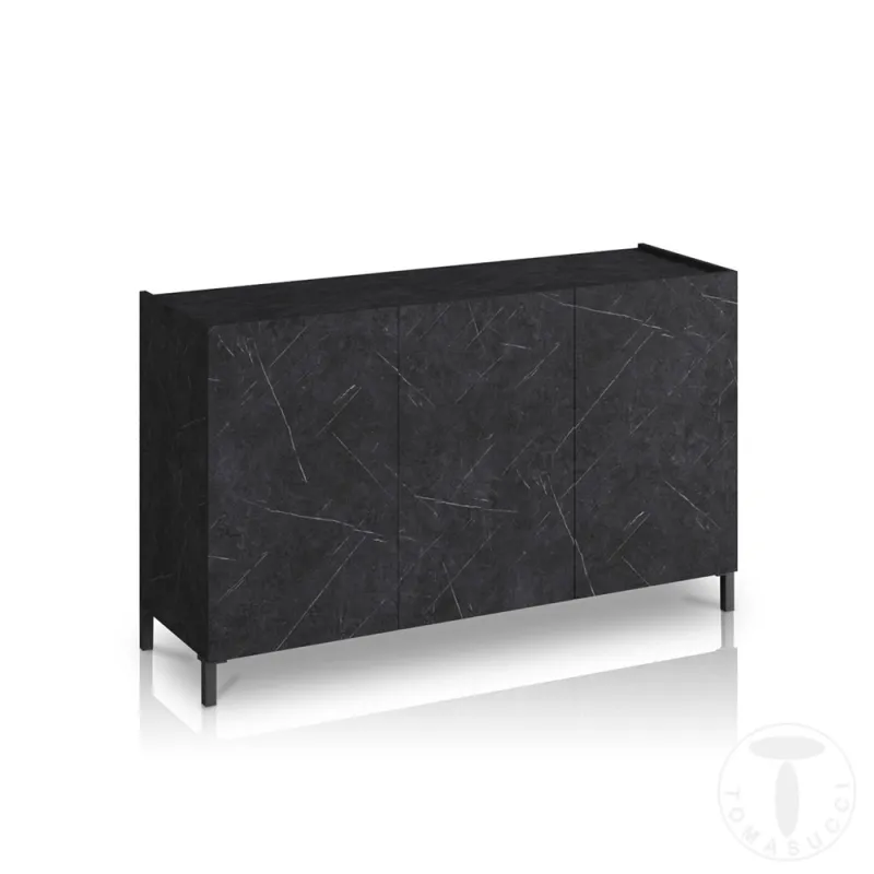 Bufet Din Panouri Ecologice Eddy Black Marble 4685 Tomasucci Italia 