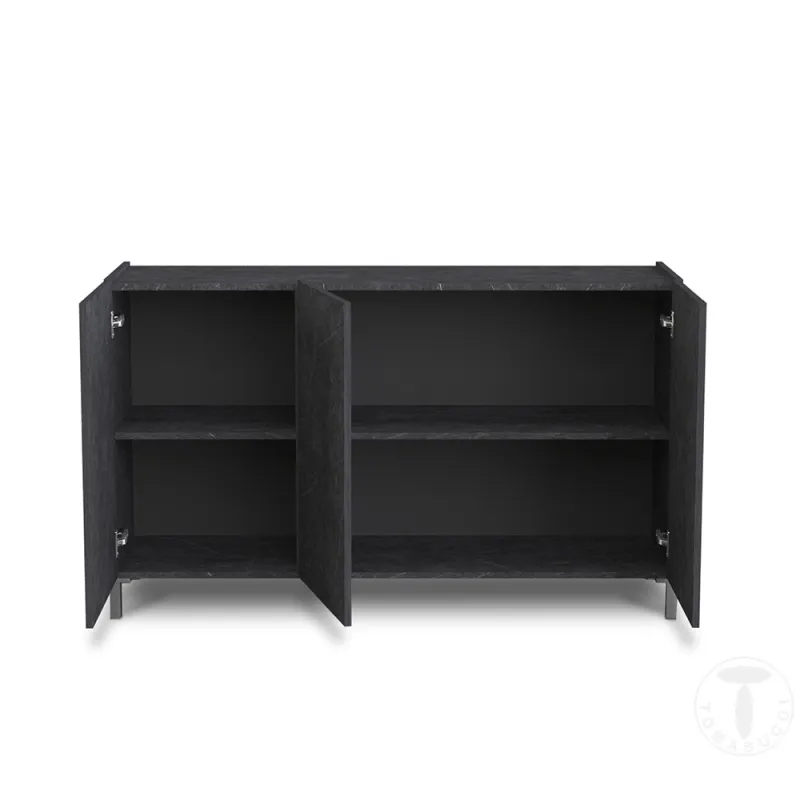 Bufet Din Panouri Ecologice Eddy Black Marble 4685 Tomasucci Italia 