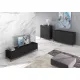 Suport Tv Din Panouri Ecologice Tv Eddy Black Marble 4686 Tomasucci Italia 
