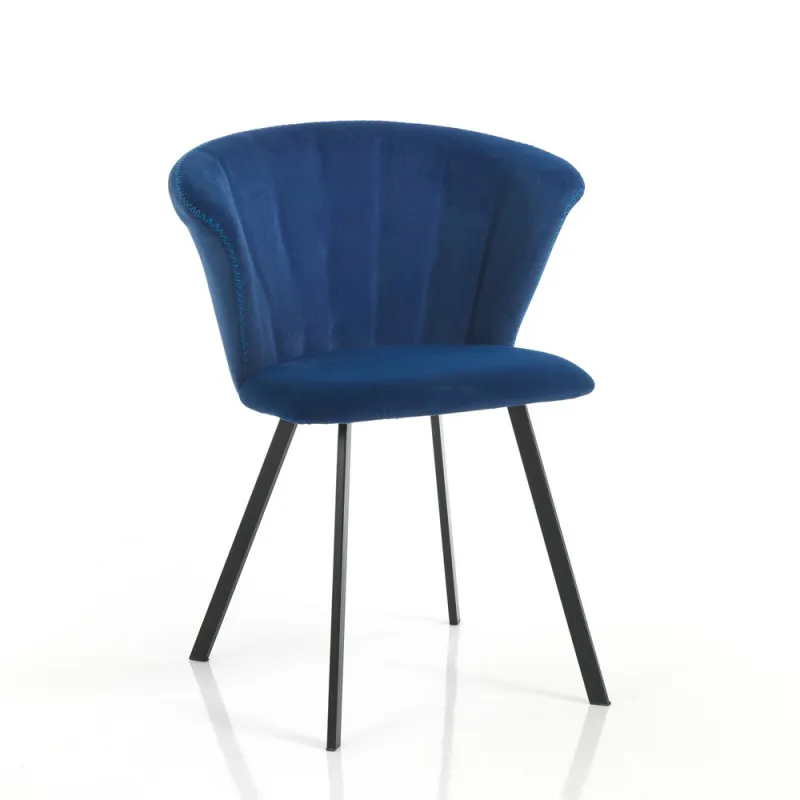 Scaun Tapitat Noah Blue 4718 Tomasucci Italia 