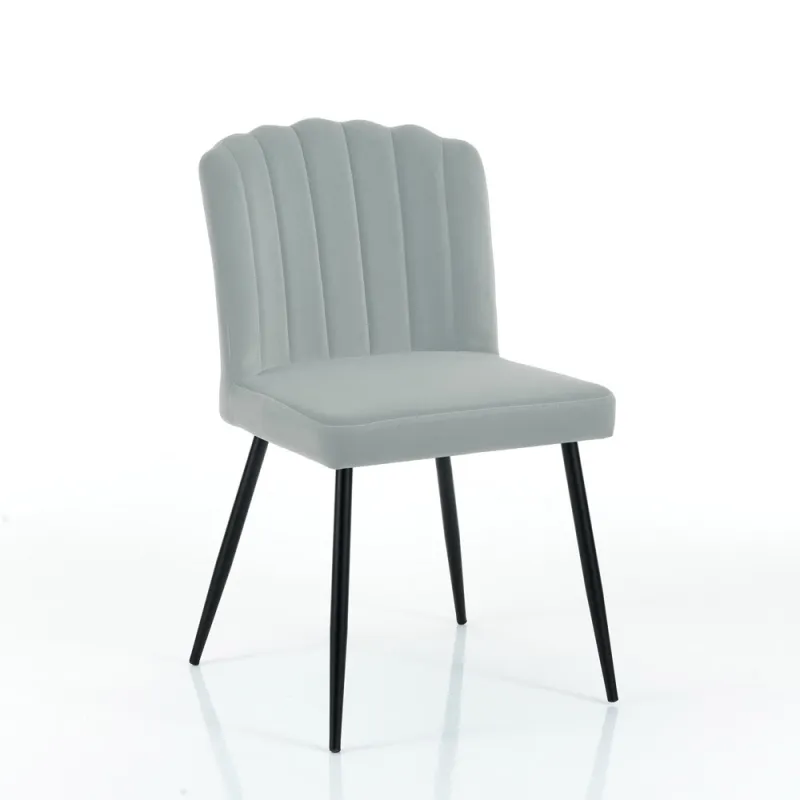 Scaun Tapitat Claudia Grey 4719 Tomasucci Italia 