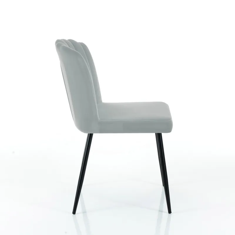 Scaun Tapitat Claudia Grey 4719 Tomasucci Italia 