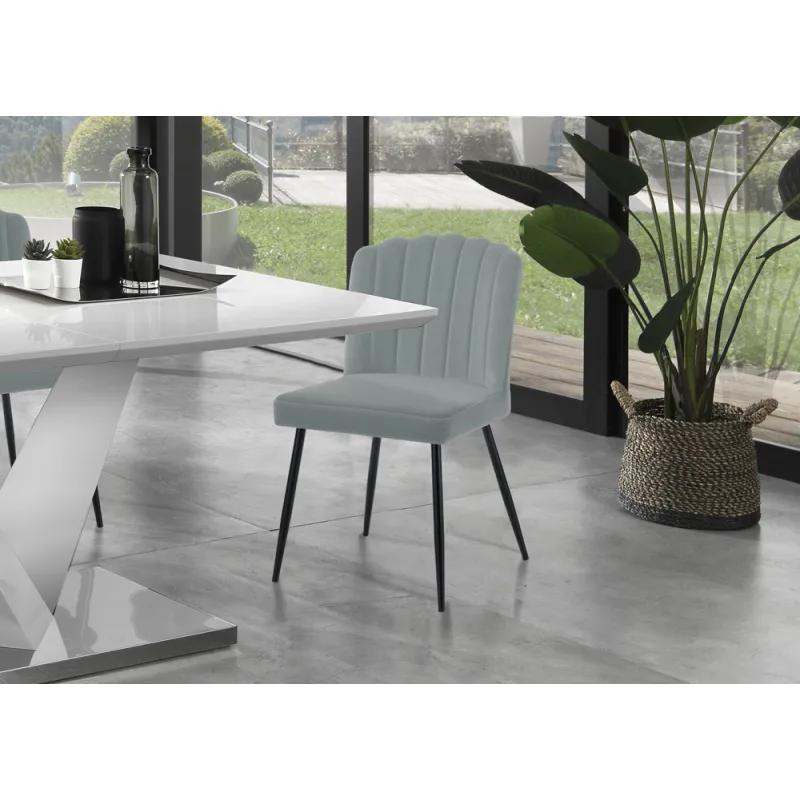 Scaun Tapitat Claudia Grey 4719 Tomasucci Italia 