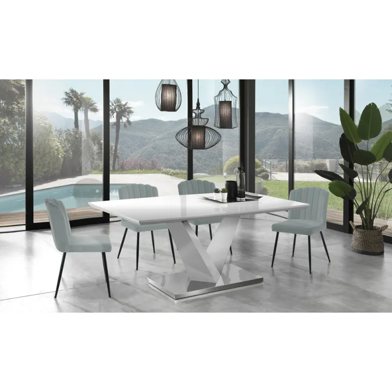 Scaun Tapitat Claudia Grey 4719 Tomasucci Italia 