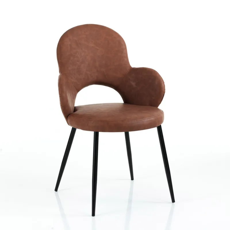 Scaun Tapitat Elisabeth Old Brown 4720 Tomasucci Italia 