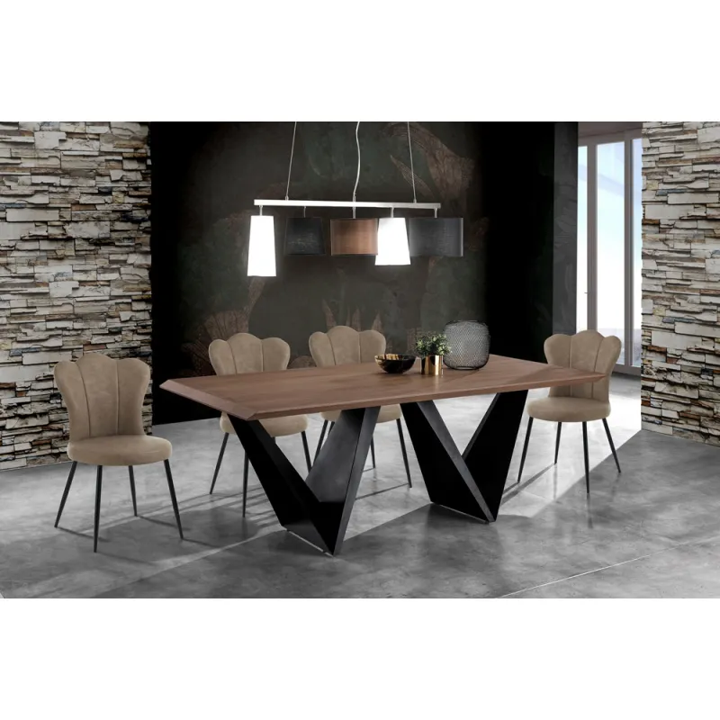 Scaun Tapitat Charlotte Old Sand 4721 Tomasucci Italia 