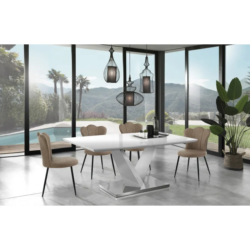 Scaun Tapitat Charlotte Old Sand 4721 Tomasucci Italia 