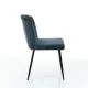 Scaun Tapitat Claudia Blu Ocean 4724 Tomasucci Italia 