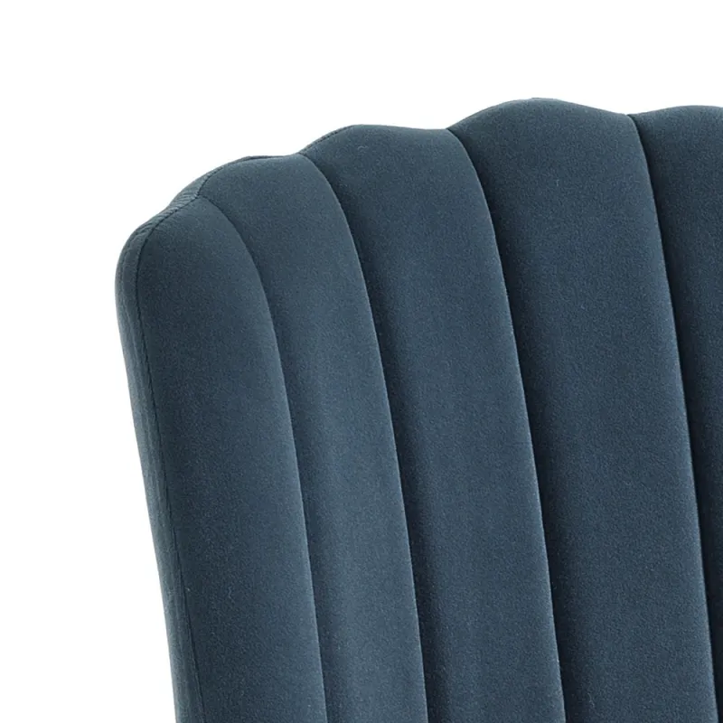 Scaun Tapitat Claudia Blu Ocean 4724 Tomasucci Italia 