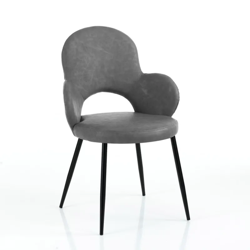 Scaun Tapitat Elisabeth Old Grey 4725 Tomasucci Italia 