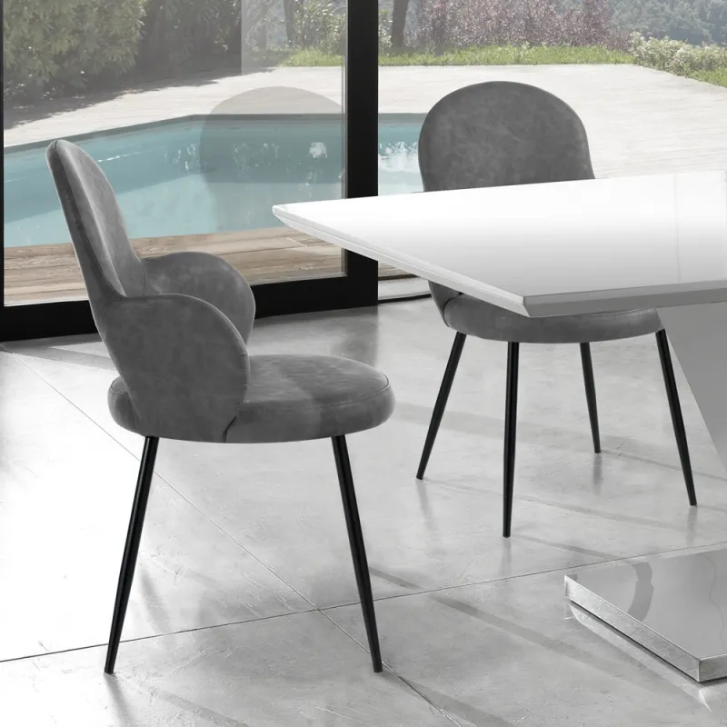Scaun Tapitat Elisabeth Old Grey 4725 Tomasucci Italia 