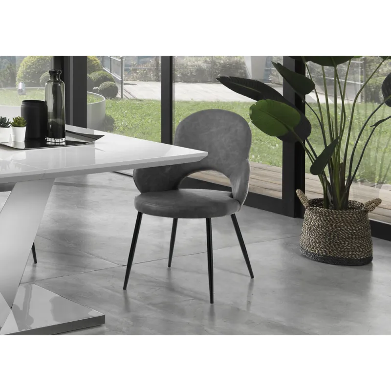 Scaun Tapitat Elisabeth Old Grey 4725 Tomasucci Italia 