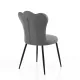 Scaun Tapitat Charlotte Old Grey 4726 Tomasucci Italia 