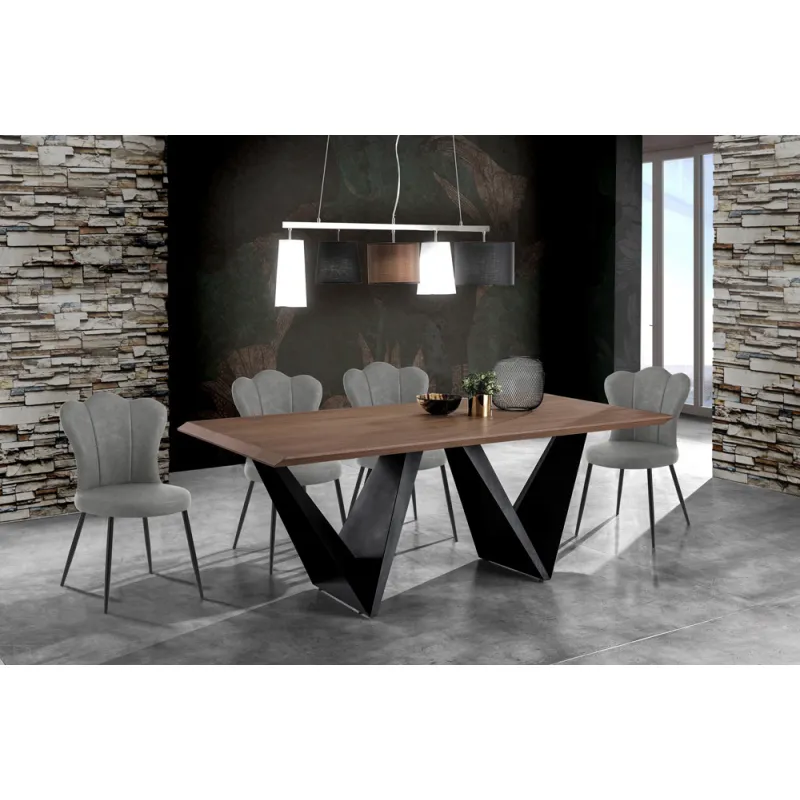 Scaun Tapitat Charlotte Old Grey 4726 Tomasucci Italia 