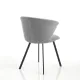 Scaun Tapitat Noah Grey 4727 Tomasucci Italia 