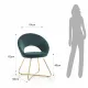 Scaun Tapitat Edda Green 4734 Tomasucci Italia 