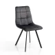 Scaun Tapitat Toffee Black 4737 Tomasucci Italia 