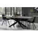 Scaun Tapitat Toffee Black 4737 Tomasucci Italia 