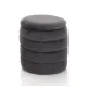 Taburet Cu Lada Depozitare Gum Grey 4757 Tomasucci Italia 