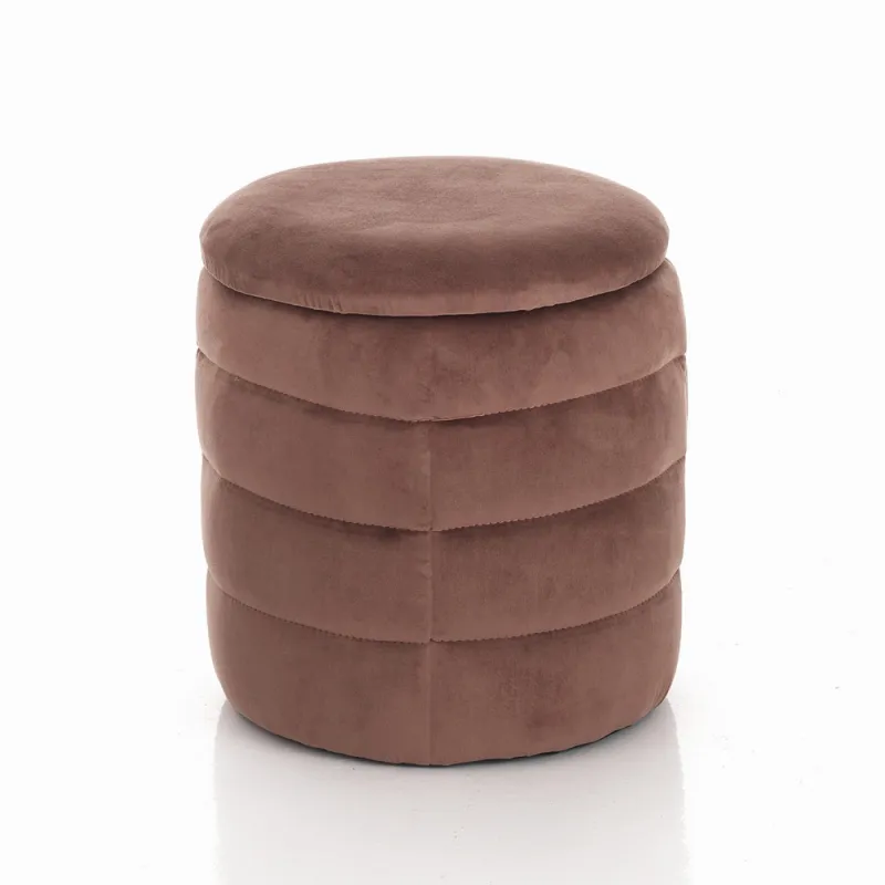 Taburet Cu Lada Depozitare Gum Powder Pink 4759 Tomasucci Italia 