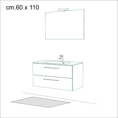Covoras De Baie Serie Elegant Grey 01 4775 Tomasucci Italia 
