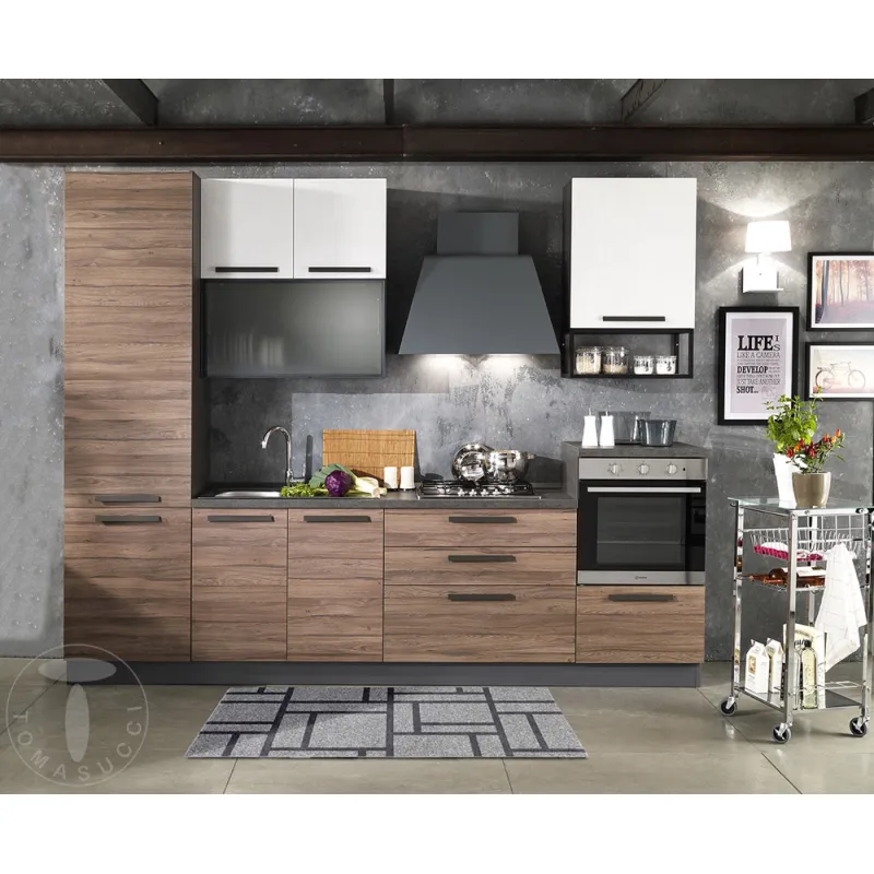 Covor Serie City Grey Black 10 4836 Tomasucci Italia 