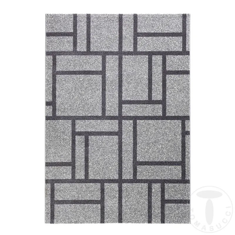 Covor Serie City Grey Black 11 4837 Tomasucci Italia 
