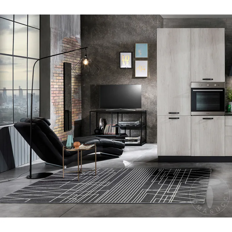 Covor Serie City Grey Black 15 4841 Tomasucci Italia 