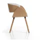 Scaun Din Lemn Masiv Visby Evo Wood 4929 Tomasucci Italia 
