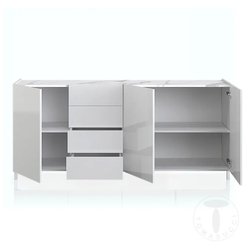 Bufet Mare Din Panouri Ecologice Eddy 4934 Tomasucci Italia 