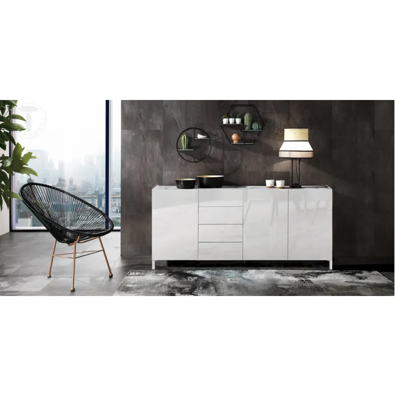 Bufet Mare Din Panouri Ecologice Eddy 4934 Tomasucci Italia 