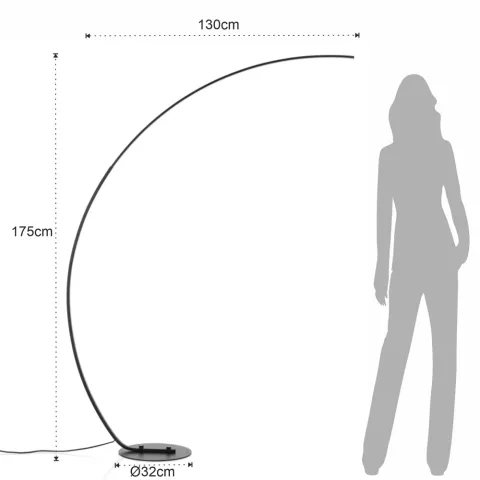 Lampadar Drop 4944 Tomasucci Italia 