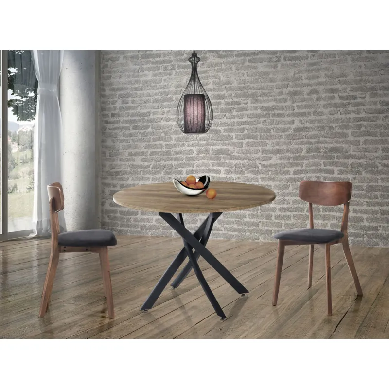 Masa Rotunda Mill Round Wood 4951 Tomasucci Italia 