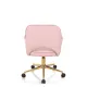 Scaun Cu Roti Victoria Pink 4978 Tomasucci Italia 
