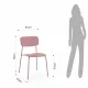 Scaun Primary Pink 5038 Tomasucci Italia 