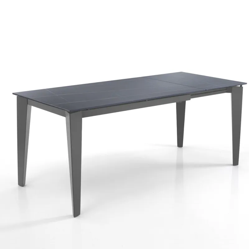 Masa Extensibila Alf Black Marble 5062 Tomasucci Italia 