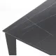 Masa Extensibila Alf Black Marble 5062 Tomasucci Italia 