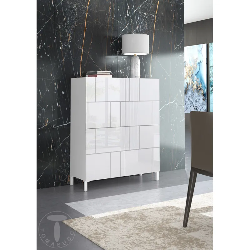 Dulap Inalt Din Panouri Ecologice Eddy Random 5075 Tomasucci Italia 