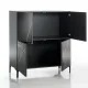 Dulap Inalt Din Panouri Ecologice Kim Black Marble 5080 Tomasucci Italia 