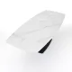 Masa Extensibila Alexa White Marble 5084 Tomasucci Italia 