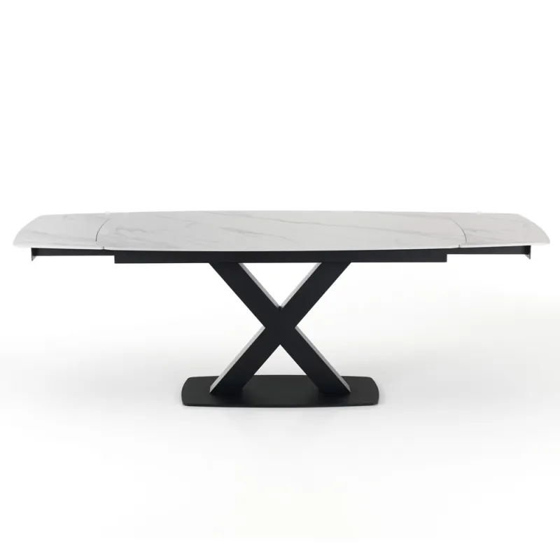 Masa Extensibila Alexa White Marble 5084 Tomasucci Italia 
